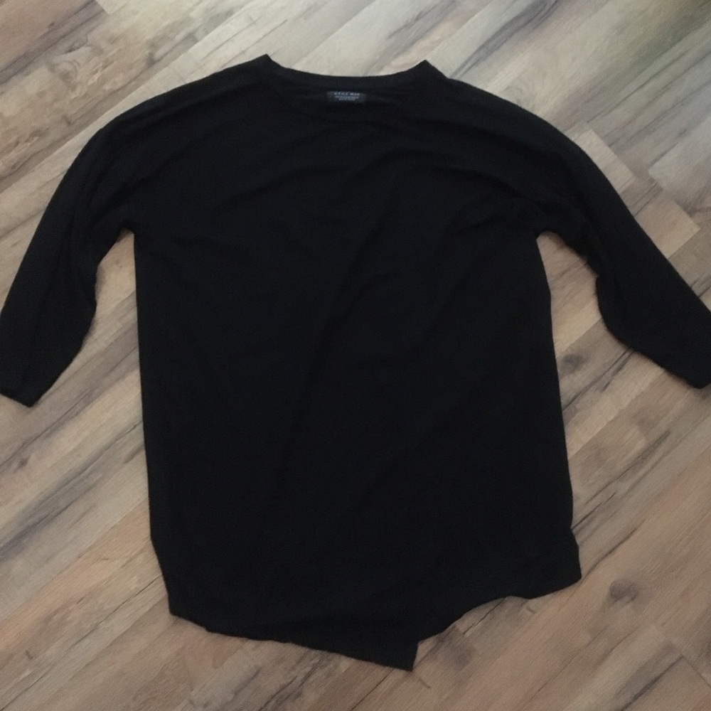 Zara man black shirt